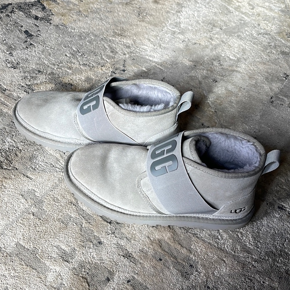 UGG ankle boots, like new, worn once